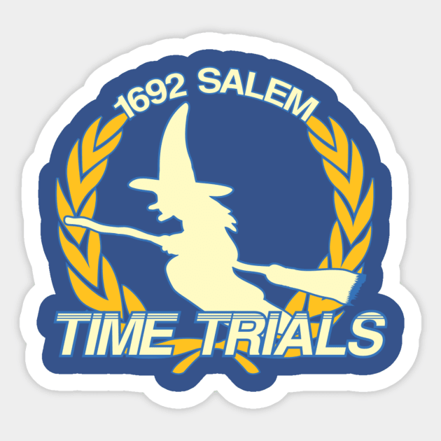 The Salem Time Trials Sticker by 5eth